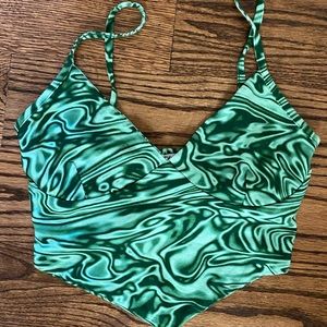 funky green tank top from subdued!!